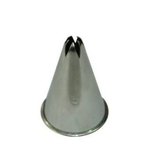 Насадка кондитерская MGSteel "5-конечная звезда" 10мм. нерж. артикул NTB5