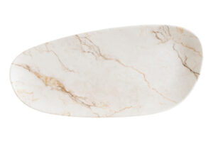 Блюдо для подачи Bonna Granix 360х160 мм, форма Ваго артикул F-GRXVAO36DT