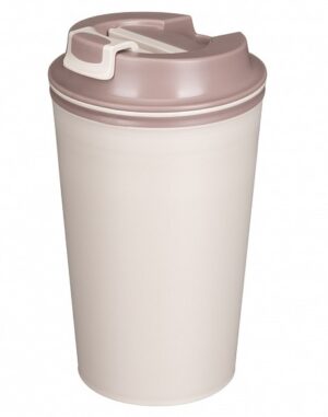 Термостакан RESTOLA 350 мл, D 86 мм, H 155 мм светло-бежевый артикул 434260034