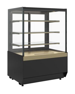 Витрина холодильная Carboma Cube 2 KC70 VV 1,3-1 STANDARD без боковин (версия 2.0) (9005-0109)