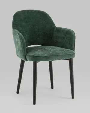 Стул Венера шенилл зеленый