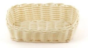 Корзина плетеная Клен бежевая L 210 мм, B 145 мм, H 60 мм артикул кт1913