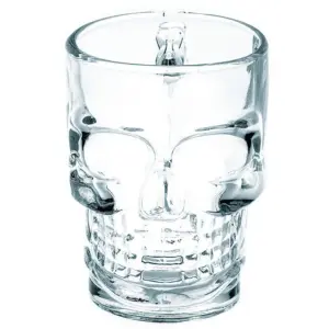Кружка "Череп" 500 мл, стекло, P.L. - BarWare