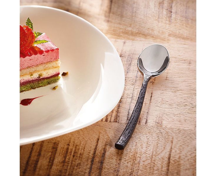 Ложка чайная Chef&Sommelier Black Oak сталь нерж., металлич., черный, L 14 см артикул T9210