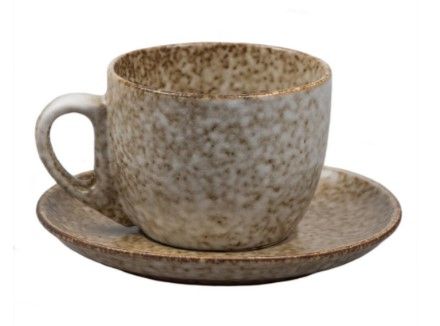 Чайная пара P.L. Proff Cuisine Brown Spider Silk 330 мл, D 98 мм, H 75 мм артикул JM2316/JM2319 кор=16/4