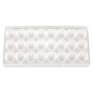 Форма для шоколада "Сердце" 24 ячейки 27*26*17 мм, P.L. Proff Cuisine