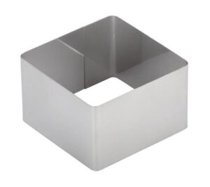 Форма для выпечки/выкладки Luxstahl Квадрат L 80 мм, B 80 мм,H 50 мм артикул мки031