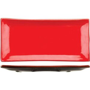 Блюдо для подачи Дымов Керамика Кармин L 300 мм, H 145 мм артикул 077408