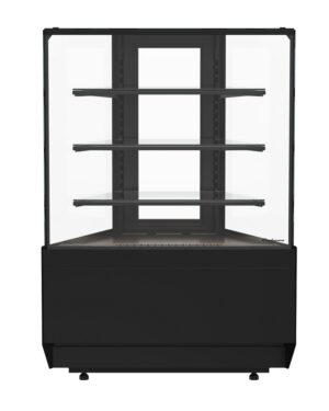 Витрина холодильная Carboma Cube 2 KC70 VV-3-1 STANDARD без боковин (версия 2.0) (9005)