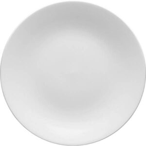 Тарелка Дулево мелкая ровный край; D200, H27мм, фарфор, белый артикул 02470