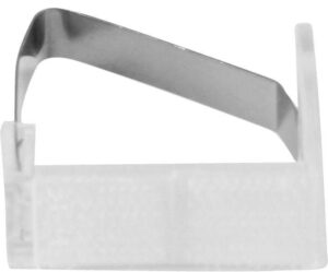 Зажим для скатерти MGProf прозрачный с липучкой/пластина (32094) артикул 1739