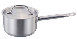 Сотейник Indokor Professional ZX-SP-20003 3,3 л, D 200 мм, H 105 мм с крышкой, нерж.сталь артикул 36638