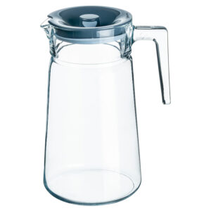 Кувшин PASABAHCE City 2000 мл, D 105 мм, H 248 мм с серой крышкой артикул 43038