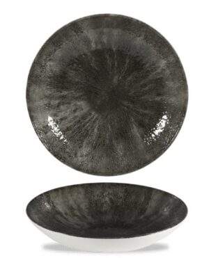 Салатник CHURCHILL Stone Quartz Black 1140 мл, D 248 мм артикул STQBEVB91