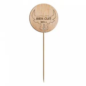 Маркировка-флажок для стейка "WELL DONE" 9,5 см, 100 шт, Garcia de PouИспания