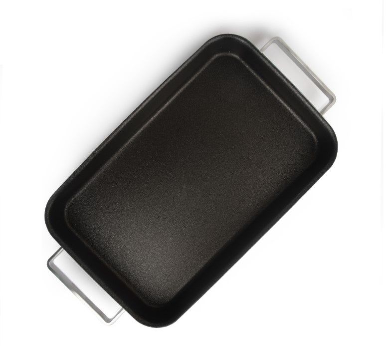 Сковорода Luxstahl L 363 мм, B 225 мм, H 50 мм антипригарное покрытие артикул кт2933