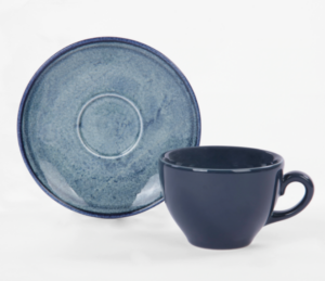 Блюдце Kutahya Blue Stone D 150 мм, H 21 мм (д/чашки LM01CF850A09 220мл) артикул BNLM01CT890003