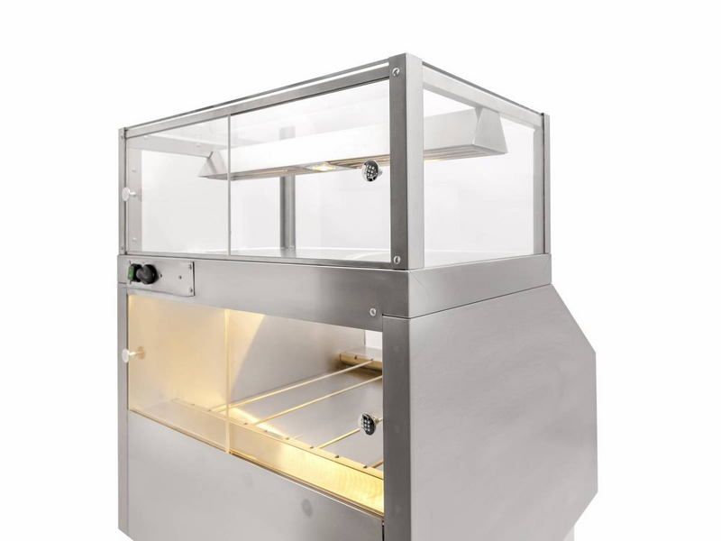 Витрина тепловая торговая ROBOLABS ПХТ-075Д