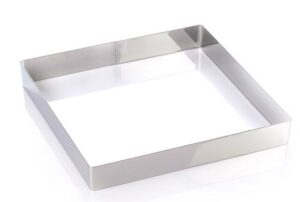 Кольцо кондитерское Martellato 5H4X26 Квадрат L 260 мм, B 260 мм, H 40 мм артикул 5H4X26