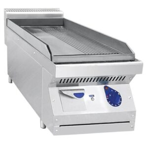 Поверхность жарочная электрическая Abat АКО-40/1Н-С-00 1/2 гладкая - 1/2 рифленая (700 серия)