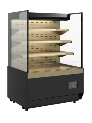 Витрина холодильная Carboma Cube 2 KC70 VM 0,9-2 STANDARD открытая, горка без боковин (версия 2.0) (9005-0109)