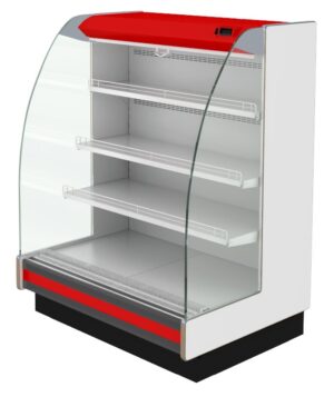 Пристенная витрина Марихолодмаш Варшава 160/94 ВХСп-1,25 (без боковин)