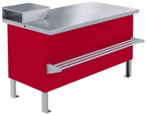 Прилавок холодильный «Мясной» Марихолодмаш ПХС-1,25/0,85 (под вынос)