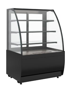 Витрина кондитерская Carboma Flandria 2 K70 VV 0,9-1 STANDARD (версия 2.0) (9005)