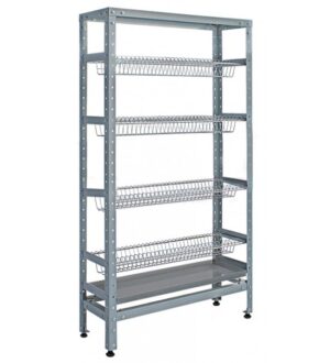 Стеллаж для сушки тарелок Финист СтПЛпт (600х600х1800)