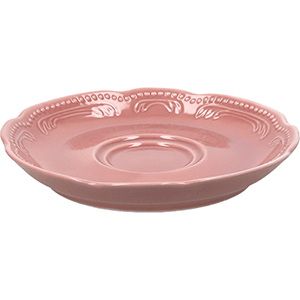 Блюдце Tognana В. Виена Шарм d160 мм, h22 мм фарфор розовый артикул VW006160792