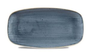 Блюдо CHURCHILL Stonecast Blueberry L 298 мм, B 153 мм артикул SBBSXO111