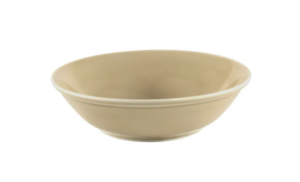 Салатник Башкирский фарфор Акварель Принц 600 мл, D 200 мм, H 50 мм, бежевый артикул ИСТ 03.600.А.Б