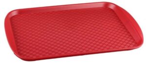 Поднос RESTOLA 493х352 мм, полистирол, красный артикул 422106604