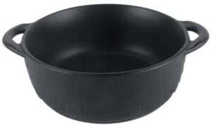 Бульонница P.L. Proff Cuisine Black Raw Wood 500 мл, D 148 мм, H 55 мм артикул 52626