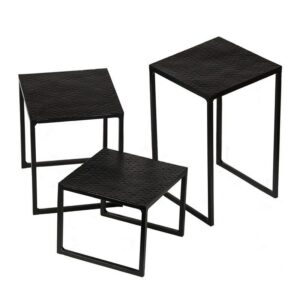 Набор из 3-х фуршетных подставок P.L. Proff Cuisine 120х120х100, 120х120х150, 120х120х200 мм артикул SG-79956(S3)