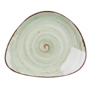 Тарелка P.L. Proff Cuisine Fusion Blue Lake L 265 мм, B 220 мм, H 40 мм артикул P5084728-SH234 к=16/4