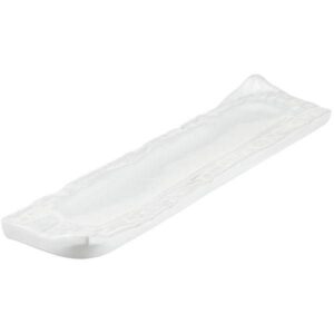 Блюдо Борисовская Керамика; L345, B80мм, керамика, белый артикул РАД00008319