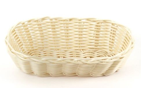 Корзина плетеная Клен бежевая L 220 мм, B 110 мм, H 60 мм артикул кт1907