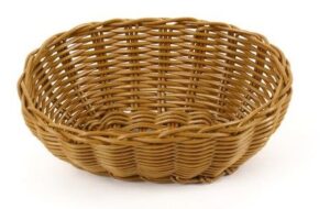 Корзина плетеная Клен коричневая L 200 мм, B 150 мм, H 75 мм артикул кт1904