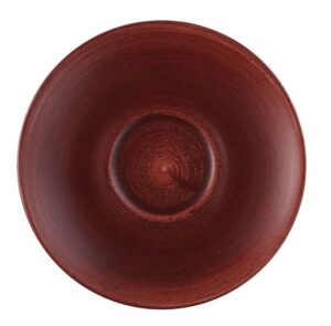 Блюдце CHURCHILL Stonecast Patina Rust Red D 156 мм артикул PARECSS1