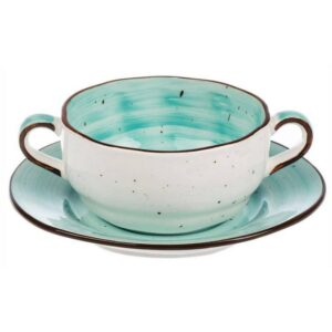 Бульонная пара P.L. Proff Cuisine Fusion Ocean 300 мл, D 105 мм, H 55 мм артикул P6136515/0525-4 (кр=32шт