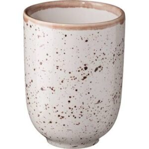 Стакан Борисовская Керамика «Пунто Бьянка»; 350мл; D85, H110мм, фарфор, белый, черный артикул ФРФ88809951