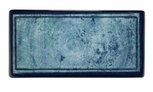 Блюдо Kutahya Blue Stone L 350 мм, B 150 мм, H 24 мм артикул BNTAN35X15DU890003