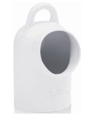 Солонка OXFORD белая D 140 мм, H 250 мм артикул C39C-9001