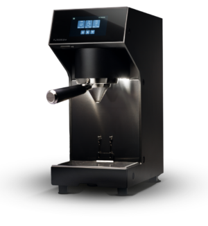 Кофеварка рожковая Victoria Arduino для заваривания кофе и чая по технологии PureBrew+ с логотипом на задней панели