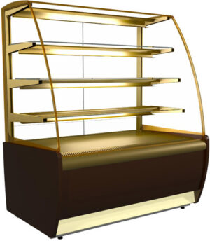 Витрина кондитерская Carboma Flandria K70 VM 1,3-1 LIGHT 0012-0109 (ВХСв-1,3д)