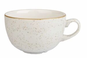 Чашка кофейная Stonecast White Speckle 227 мл, D 95 мм, H 55 мм артикул SWHSCB201