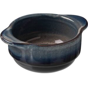 Бульонница Борисовская Керамика «Пати»; 300мл; D11, 5см, фарфор; серый, синий артикул ФРФ88804693