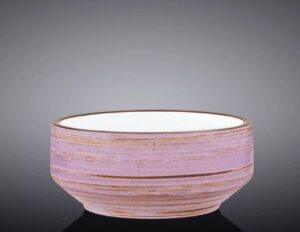 Бульонница Wilmax Spiral фиолетовая 400 мл, D 125 мм артикул WL-669738/A