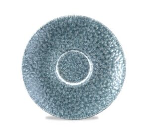 Блюдце CHURCHILL Raku Topaz Blue D 156 мм артикул RKTBCSS1